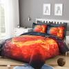 imageAndency 3D Basketball Comforter Twin66x90 Inch 2 Pieces1 Basketball Comforter 1 Pillowcase Sport Microfiber Bedding Set for Kids Boys Teens3d Basketball