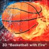 imageAndency 3D Basketball Comforter Twin66x90 Inch 2 Pieces1 Basketball Comforter 1 Pillowcase Sport Microfiber Bedding Set for Kids Boys Teens3d Basketball