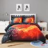 imageAndency 3D Basketball Comforter Twin66x90 Inch 2 Pieces1 Basketball Comforter 1 Pillowcase Sport Microfiber Bedding Set for Kids Boys Teens3d Basketball