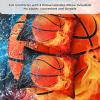 imageAndency 3D Basketball Comforter Twin66x90 Inch 2 Pieces1 Basketball Comforter 1 Pillowcase Sport Microfiber Bedding Set for Kids Boys Teens3d Basketball