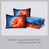 imageAndency 3D Basketball Comforter Twin66x90 Inch 2 Pieces1 Basketball Comforter 1 Pillowcase Sport Microfiber Bedding Set for Kids Boys Teens3d Football