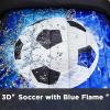 imageAndency 3D Basketball Comforter Twin66x90 Inch 2 Pieces1 Basketball Comforter 1 Pillowcase Sport Microfiber Bedding Set for Kids Boys Teens3d Soccer