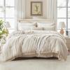 imageAndency Beige California King Size Comforter Set with Sheets  7 Pieces Boho Tassel Bed in a Bag Soft Lightweight Bedding Sets Fringe Bed Set with Comforter Sheets Pillowcases ampamp Shams01  Beige