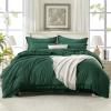 imageAndency Beige California King Size Comforter Set with Sheets  7 Pieces Boho Tassel Bed in a Bag Soft Lightweight Bedding Sets Fringe Bed Set with Comforter Sheets Pillowcases ampamp Shams04  Emerald