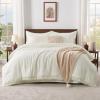 imageAndency Beige California King Size Comforter Set with Sheets  7 Pieces Boho Tassel Bed in a Bag Soft Lightweight Bedding Sets Fringe Bed Set with Comforter Sheets Pillowcases ampamp Shams14  Ivory