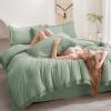 imageAndency Beige California King Size Comforter Set with Sheets  7 Pieces Boho Tassel Bed in a Bag Soft Lightweight Bedding Sets Fringe Bed Set with Comforter Sheets Pillowcases ampamp Shams05  Sage Green