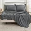 imageAndency Beige California King Size Comforter Set with Sheets  7 Pieces Boho Tassel Bed in a Bag Soft Lightweight Bedding Sets Fringe Bed Set with Comforter Sheets Pillowcases ampamp Shams12  Dark Grey