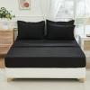imageAndency Beige California King Size Comforter Set with Sheets  7 Pieces Boho Tassel Bed in a Bag Soft Lightweight Bedding Sets Fringe Bed Set with Comforter Sheets Pillowcases ampamp Shams06  Black