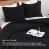 imageAndency Beige Twin Size Comforter Set Solid Bed Comforter 2 Pieces 1 Boho Comforter ampamp 1 Pillowcase Lightweight and Fluffy Plain Beige Bed Comforter Set for All SeasonBlack