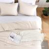 imageAndency Beige Twin Size Comforter Set Solid Bed Comforter 2 Pieces 1 Boho Comforter ampamp 1 Pillowcase Lightweight and Fluffy Plain Beige Bed Comforter Set for All SeasonBeige