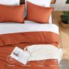 imageAndency Beige Twin Size Comforter Set Solid Bed Comforter 2 Pieces 1 Boho Comforter ampamp 1 Pillowcase Lightweight and Fluffy Plain Beige Bed Comforter Set for All SeasonTerracotta