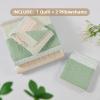 imageAndency Queen Quilt Bedding Set Beige 3 Pieces Patchwork Beige Striped Ultra Soft Lightweight Bedspreads Coverlets Set with 2 Pillow Shams for All Seasons 90quotx96quot36  Mint Pink