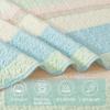 imageAndency Queen Quilt Bedding Set Beige 3 Pieces Patchwork Beige Striped Ultra Soft Lightweight Bedspreads Coverlets Set with 2 Pillow Shams for All Seasons 90quotx96quot35  Blue Pink