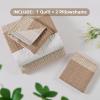 imageAndency Queen Quilt Bedding Set Beige 3 Pieces Patchwork Beige Striped Ultra Soft Lightweight Bedspreads Coverlets Set with 2 Pillow Shams for All Seasons 90quotx96quot12  Taupe