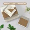 imageAndency Queen Quilt Bedding Set Beige 3 Pieces Patchwork Beige Striped Ultra Soft Lightweight Bedspreads Coverlets Set with 2 Pillow Shams for All Seasons 90quotx96quot34  Caramel