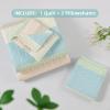 imageAndency Queen Quilt Bedding Set Beige 3 Pieces Patchwork Beige Striped Ultra Soft Lightweight Bedspreads Coverlets Set with 2 Pillow Shams for All Seasons 90quotx96quot35  Blue Pink