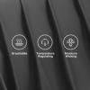 imageAndency Queen Sheets Set 100 Viscose Derived from Bamboo Cooling Summer Bed Sheets Queen Size Deep Pocket Up to 16quot Silky Soft Sheets Hotel Bedding Sheets ampamp Pillowcases Dark Emerald GreenDark Grey