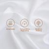 imageAndency Queen Sheets Set 100 Viscose Derived from Bamboo Cooling Summer Bed Sheets Queen Size Deep Pocket Up to 16quot Silky Soft Sheets Hotel Bedding Sheets ampamp Pillowcases Dark Emerald GreenWhite
