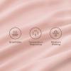 imageAndency Queen Sheets Set 100 Viscose Derived from Bamboo Cooling Summer Bed Sheets Queen Size Deep Pocket Up to 16quot Silky Soft Sheets Hotel Bedding Sheets ampamp Pillowcases Dark Emerald GreenBlush
