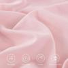 imageAndency White Ruffle Comforter Full Set 3pcs Vintage Farmhouse Shabby Chic Bedding Comforter Set Soft Lightweight Fluffy Bed Comforter Sets All Season Bedding SetPink