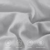 imageAndency White Ruffle Comforter Full Set 3pcs Vintage Farmhouse Shabby Chic Bedding Comforter Set Soft Lightweight Fluffy Bed Comforter Sets All Season Bedding SetLight Gray