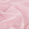 imageAndency White Ruffle Comforter Full Set 3pcs Vintage Farmhouse Shabby Chic Bedding Comforter Set Soft Lightweight Fluffy Bed Comforter Sets All Season Bedding SetPink