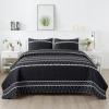 04 - Black & Printed Pattern