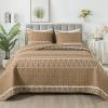 Taupe & Printed Pattern