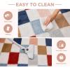 imageAndency 3x5 Ft Black and White Area Rug for Living Room Classic Checkered Shaggy Rug NonSlip High Pile Soft Fluffy Rug Fuzzy Carpet Bedroom Kids Toddler Room Nursery Playroom Cute Dorm Home DecorMulti Color