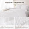 imageAndency Comforter Full Size Set White 3 Pieces Boho Soft Warm Bed Comforter Set Full Aesthetic All Season Bedding Comforter ampamp Sets Quilt Bed Set for Women Men 79x90In Comforter