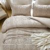 imageAndency Khaki Tufted Comforter Set Twin 2 Pieces1 Boho Comforter 1 Pillowcase Textured Farmhouse Bedding Set with Soft Microfiber Down Alternative Geometric Pattern01  Khaki