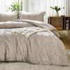 imageAndency Khaki Tufted Comforter Set Twin 2 Pieces1 Boho Comforter 1 Pillowcase Textured Farmhouse Bedding Set with Soft Microfiber Down Alternative Geometric Pattern01  Khaki