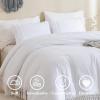 imageAndency King Size Comforter Set Beige 3 Pieces Boho Tassel Lightweight Soft Bedding Comforter Sets for King Bed All Season Fluffy Bed Set 104x90In Comforter ampamp 2 PillowcasesWhite