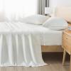 imageAndency King Size Sheets Set 4 Pieces Dark Olive Green Super Soft Sheets for King Size Bed Microfiber King Sheet Deep Pocket Up to 16quot Hotel Luxury Breathable ampamp Cooling Bed Sheet SetIvory