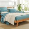imageAndency King Size Sheets Set 4 Pieces Dark Olive Green Super Soft Sheets for King Size Bed Microfiber King Sheet Deep Pocket Up to 16quot Hotel Luxury Breathable ampamp Cooling Bed Sheet SetGrayish Teal