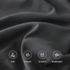 imageAndency King Size Sheets Set 4 Pieces Dark Olive Green Super Soft Sheets for King Size Bed Microfiber King Sheet Deep Pocket Up to 16quot Hotel Luxury Breathable ampamp Cooling Bed Sheet SetDark Grey