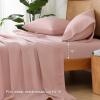 imageAndency King Size Sheets Set 4 Pieces Dark Olive Green Super Soft Sheets for King Size Bed Microfiber King Sheet Deep Pocket Up to 16quot Hotel Luxury Breathable ampamp Cooling Bed Sheet SetBlush