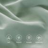imageAndency King Size Sheets Set 4 Pieces Dark Olive Green Super Soft Sheets for King Size Bed Microfiber King Sheet Deep Pocket Up to 16quot Hotel Luxury Breathable ampamp Cooling Bed Sheet SetSage Green