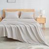 imageAndency King Size Sheets Set 4 Pieces Dark Olive Green Super Soft Sheets for King Size Bed Microfiber King Sheet Deep Pocket Up to 16quot Hotel Luxury Breathable ampamp Cooling Bed Sheet SetLinen