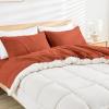 imageAndency King Size Sheets Set 4 Pieces Dark Olive Green Super Soft Sheets for King Size Bed Microfiber King Sheet Deep Pocket Up to 16quot Hotel Luxury Breathable ampamp Cooling Bed Sheet SetOrange