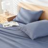 imageAndency King Size Sheets Set 4 Pieces Dark Olive Green Super Soft Sheets for King Size Bed Microfiber King Sheet Deep Pocket Up to 16quot Hotel Luxury Breathable ampamp Cooling Bed Sheet SetBluish Grey