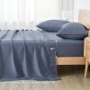 imageAndency King Size Sheets Set 4 Pieces Dark Olive Green Super Soft Sheets for King Size Bed Microfiber King Sheet Deep Pocket Up to 16quot Hotel Luxury Breathable ampamp Cooling Bed Sheet SetBluish Grey