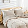 imageAndency King Size Sheets Set 4 Pieces Dark Olive Green Super Soft Sheets for King Size Bed Microfiber King Sheet Deep Pocket Up to 16quot Hotel Luxury Breathable ampamp Cooling Bed Sheet SetOatmeal