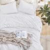 imageAndency Twin Comforter Set Burnt Orange 2 Pieces Terracotta Boho Tassel Kids Comforter Sets for Boys Girls Teens All Season Rust Soft Bed Set 66x90In Comforter ampamp 1 Pillowcase11  White