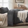 imageAndency Twin Comforter Set Burnt Orange 2 Pieces Terracotta Boho Tassel Kids Comforter Sets for Boys Girls Teens All Season Rust Soft Bed Set 66x90In Comforter ampamp 1 Pillowcase06  Dark Grey