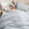 imageAndency Twin Comforter Set Burnt Orange 2 Pieces Terracotta Boho Tassel Kids Comforter Sets for Boys Girls Teens All Season Rust Soft Bed Set 66x90In Comforter ampamp 1 Pillowcase14  Light Grey