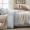 imageAndency Twin Comforter Set Burnt Orange 2 Pieces Terracotta Boho Tassel Kids Comforter Sets for Boys Girls Teens All Season Rust Soft Bed Set 66x90In Comforter ampamp 1 Pillowcase14  Light Grey