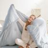 imageAndency Twin Comforter Set Burnt Orange 2 Pieces Terracotta Boho Tassel Kids Comforter Sets for Boys Girls Teens All Season Rust Soft Bed Set 66x90In Comforter ampamp 1 Pillowcase14  Light Grey