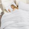 imageAndency Twin Comforter Set Burnt Orange 2 Pieces Terracotta Boho Tassel Kids Comforter Sets for Boys Girls Teens All Season Rust Soft Bed Set 66x90In Comforter ampamp 1 Pillowcase11  White