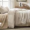 imageAndency Twin Comforter Set Burnt Orange 2 Pieces Terracotta Boho Tassel Kids Comforter Sets for Boys Girls Teens All Season Rust Soft Bed Set 66x90In Comforter ampamp 1 Pillowcase05  Oatmeal